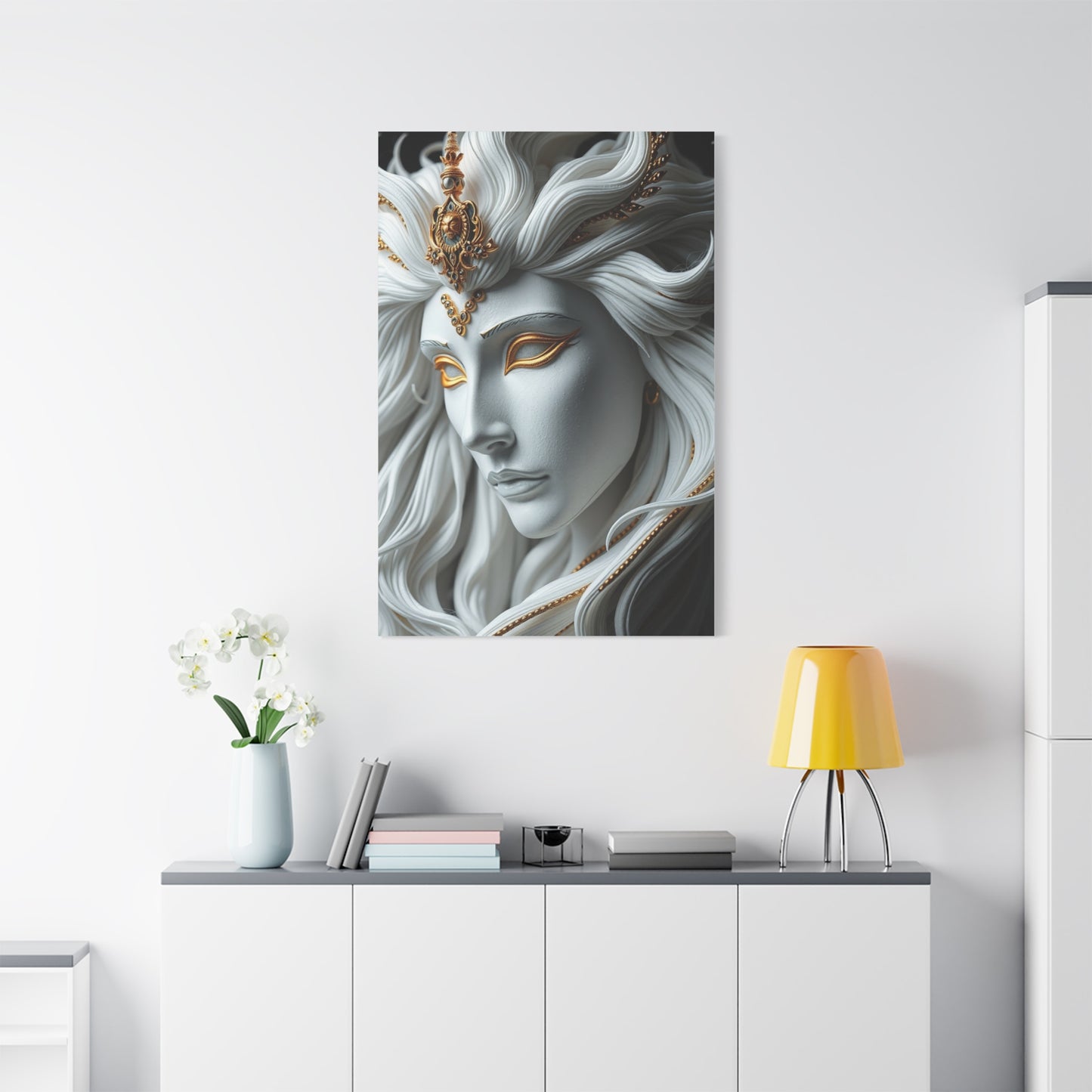 Supreme Black White and Gold Art Collection Wall Art & Canvas Print