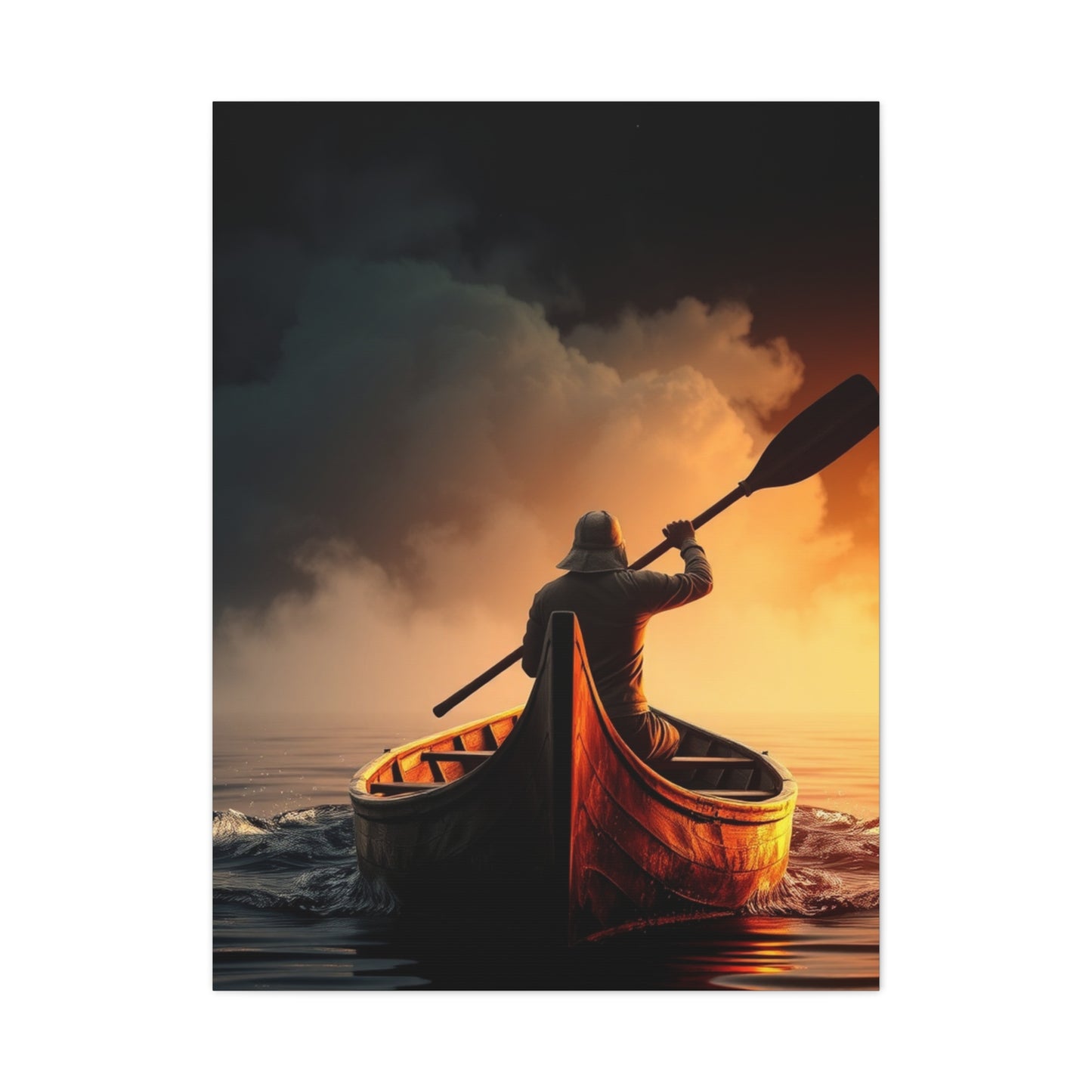 Vision Canoe Art Art Wall Art & Canvas Print