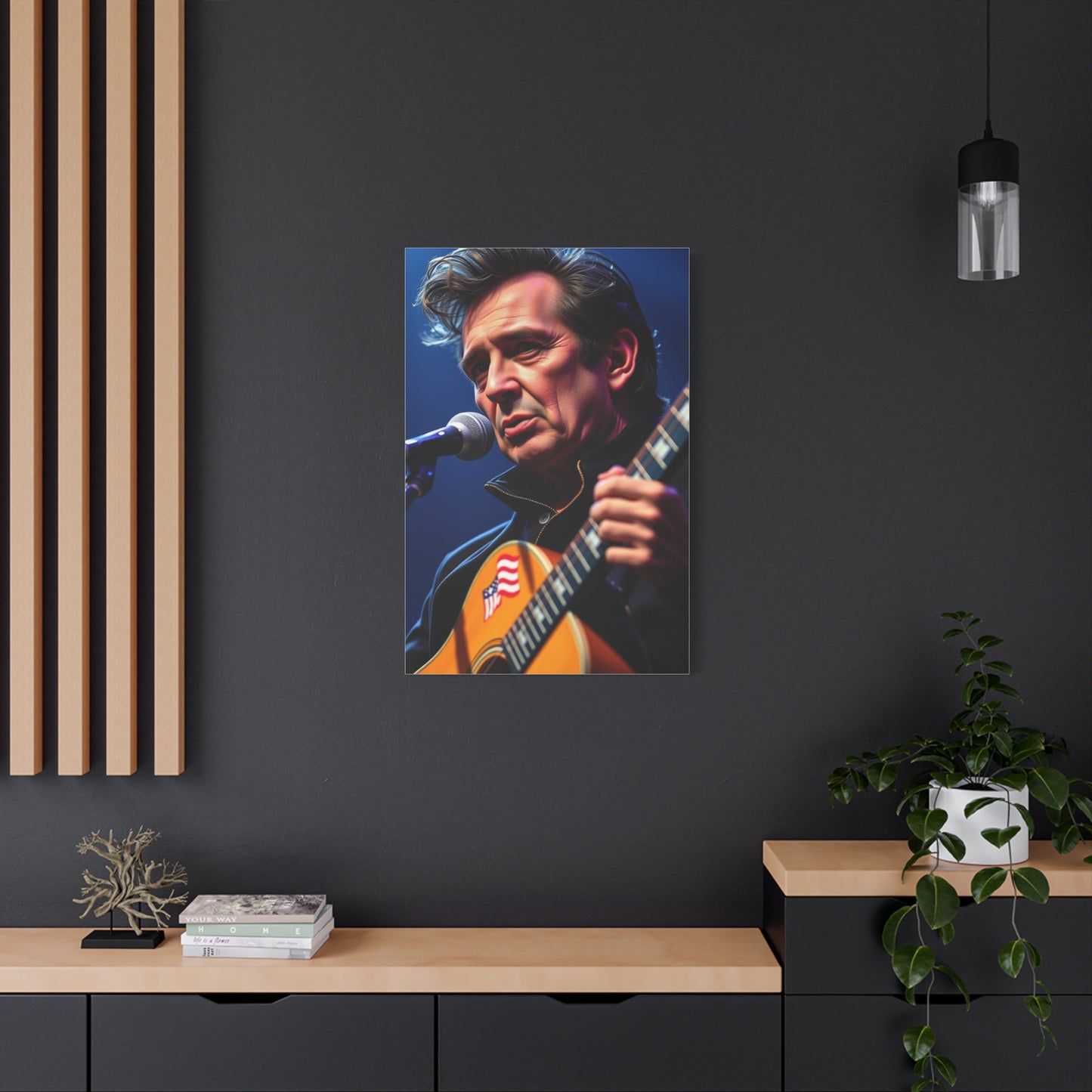 Johnny Cash Art Luxury Canvas Wall Art & Canvas Print
