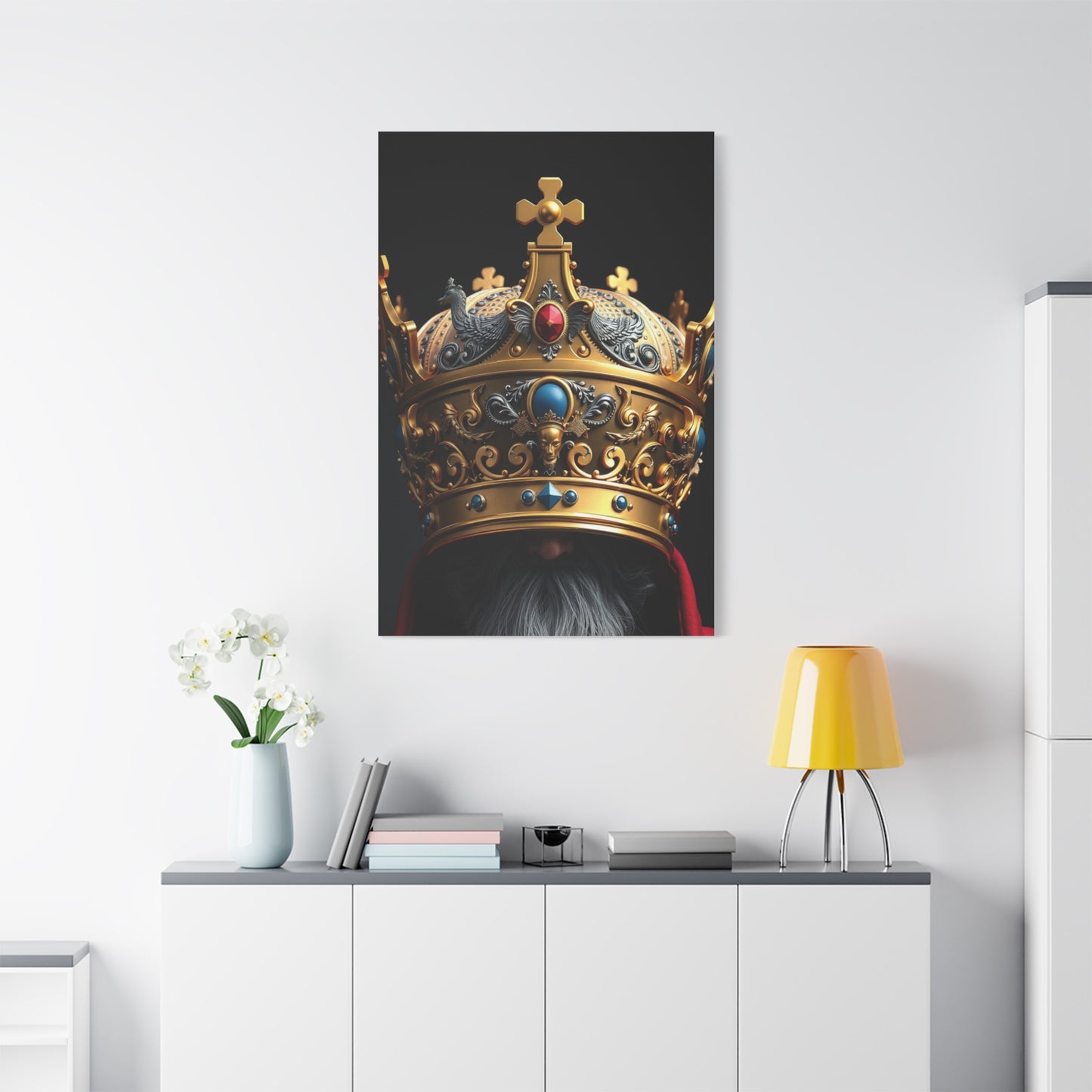 Masterpiece Crown Art Vision Wall Art & Canvas Print