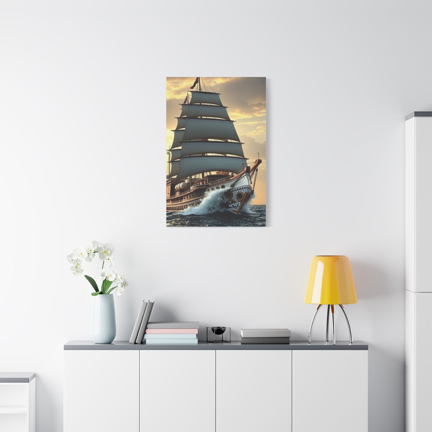 Masterpiece Ship Art Vision Wall Art & Canvas Print