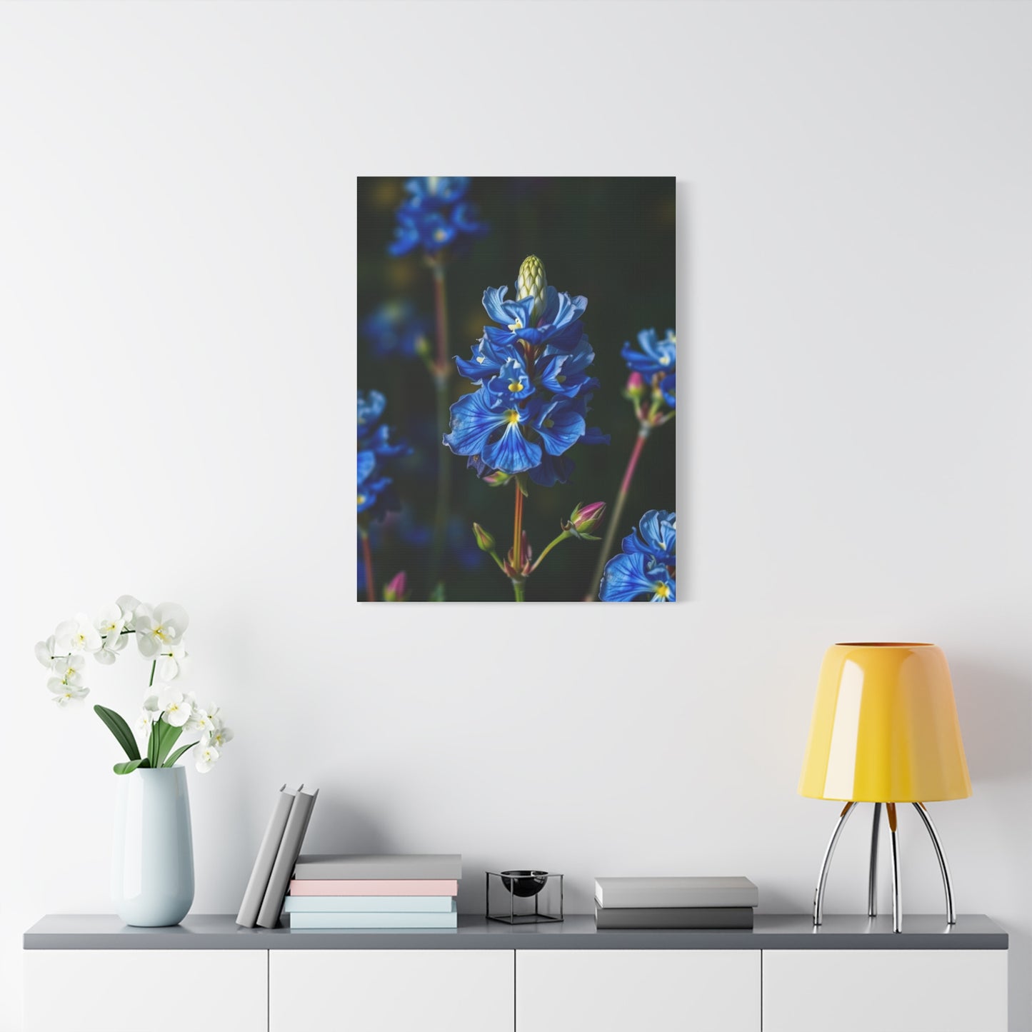 Masterpiece Bluebonnet Flower Art Vision Wall Art & Canvas Print