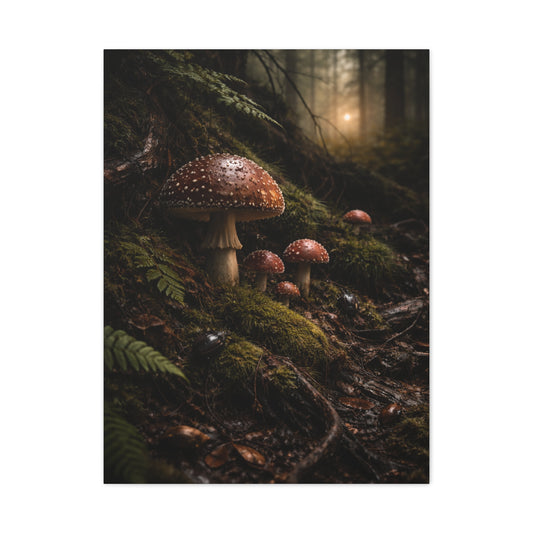 Dark Goblincore Forest Floor Wall Art & Canvas Print