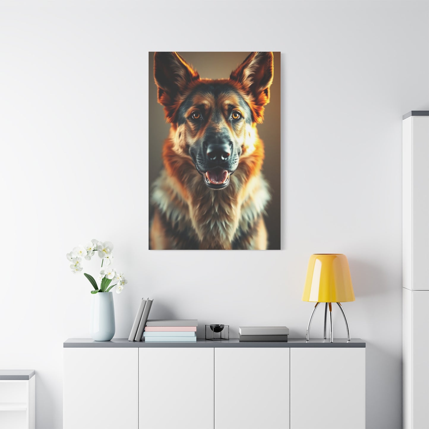 Supreme German Shepherd Art Collection Wall Art & Canvas Print