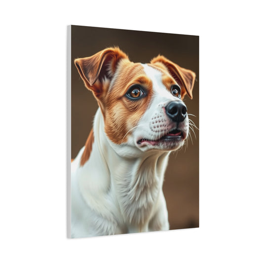 Masterpiece Jack Russell Terrier Art Vision Wall Art & Canvas Print