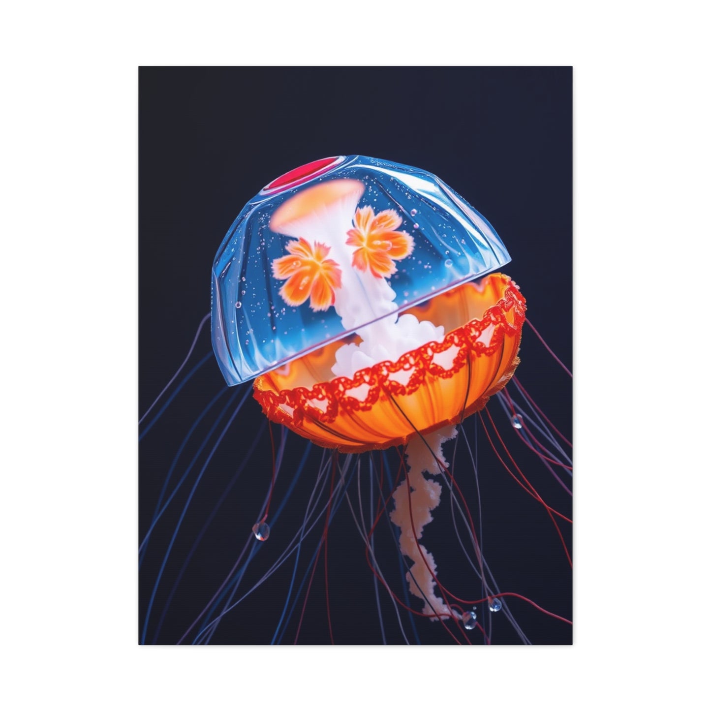 Jellyfish Art Refined Canvas Wall Art & Canvas Print