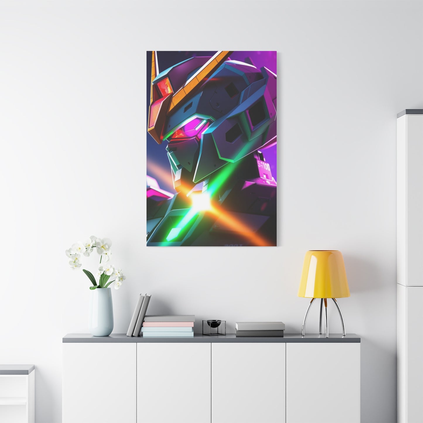 Gundam Art Refined Canvas Wall Art & Canvas Print