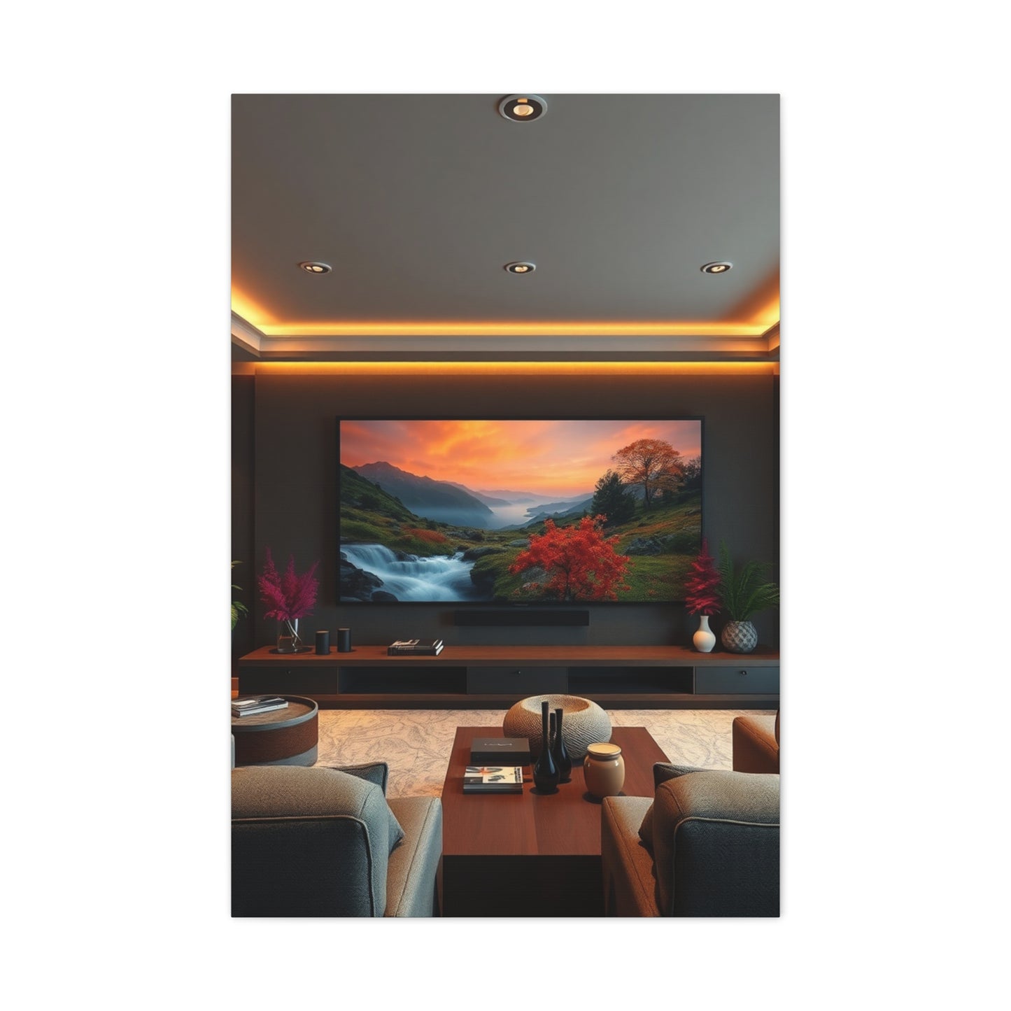 Elite Home Theatre Decor Art Vision Wall Art & Canvas Print