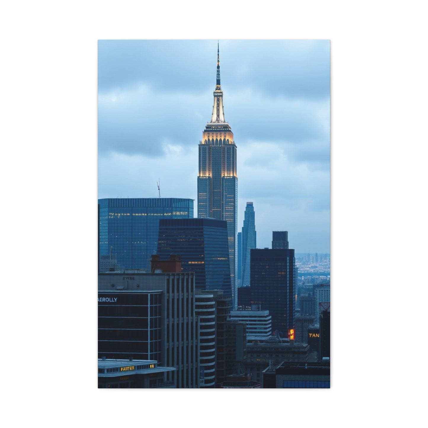 Masterpiece Skyline Art Vision Wall Art & Canvas Print