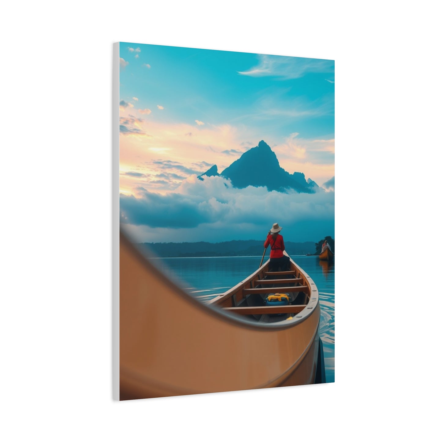 Masterpiece Canoe Art Vision Wall Art & Canvas Print