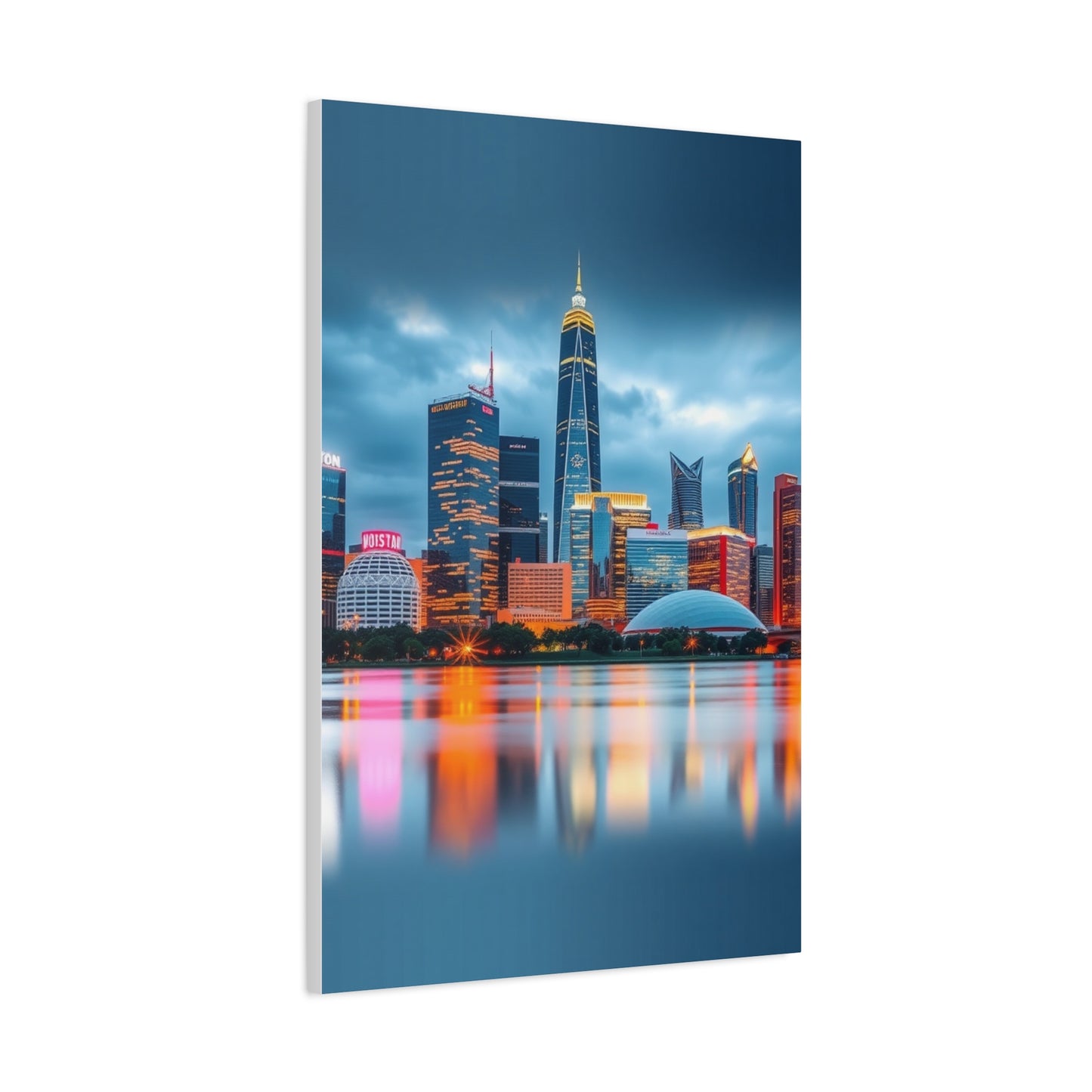 Supreme Houston Skylines Art Collection Wall Art & Canvas Print