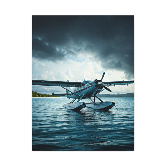 Seaplane Landing on Calm Waters Wall Art & Canvas Prints