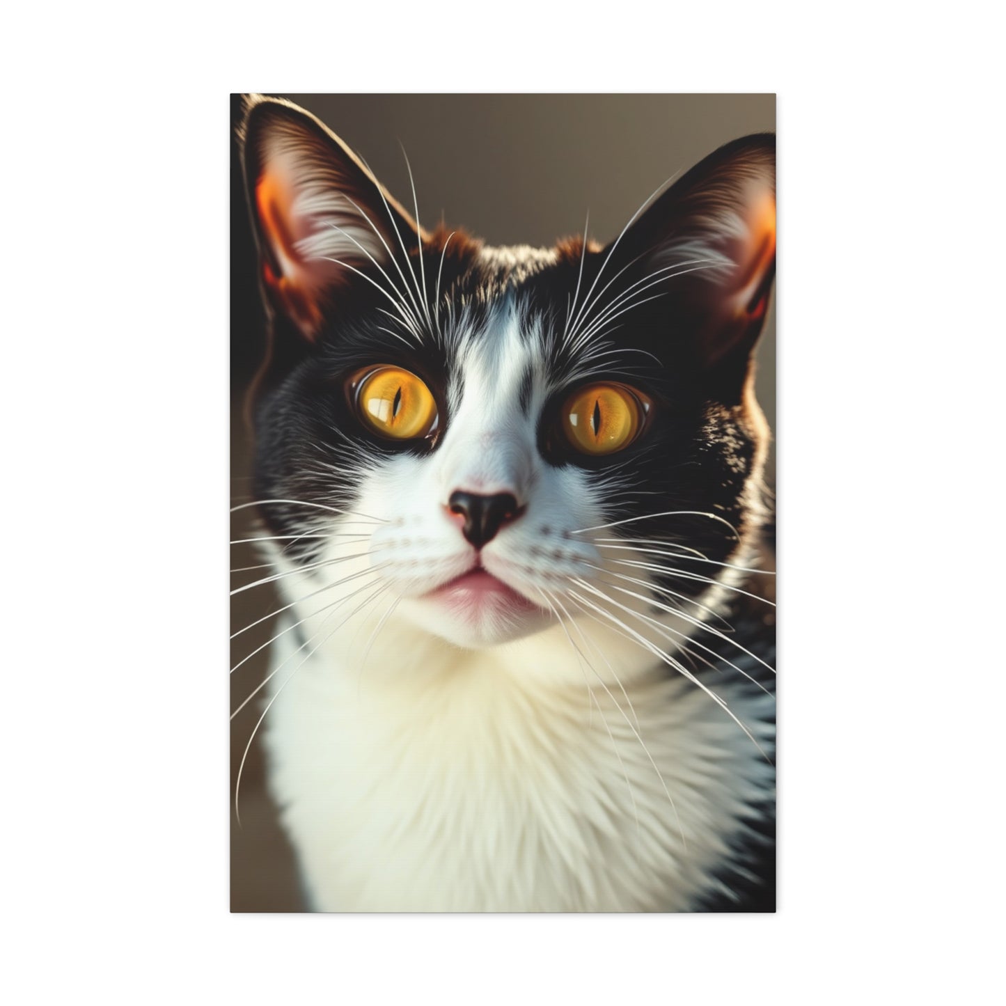 Masterpiece Tuxedo Cat Art Vision Wall Art & Canvas Print