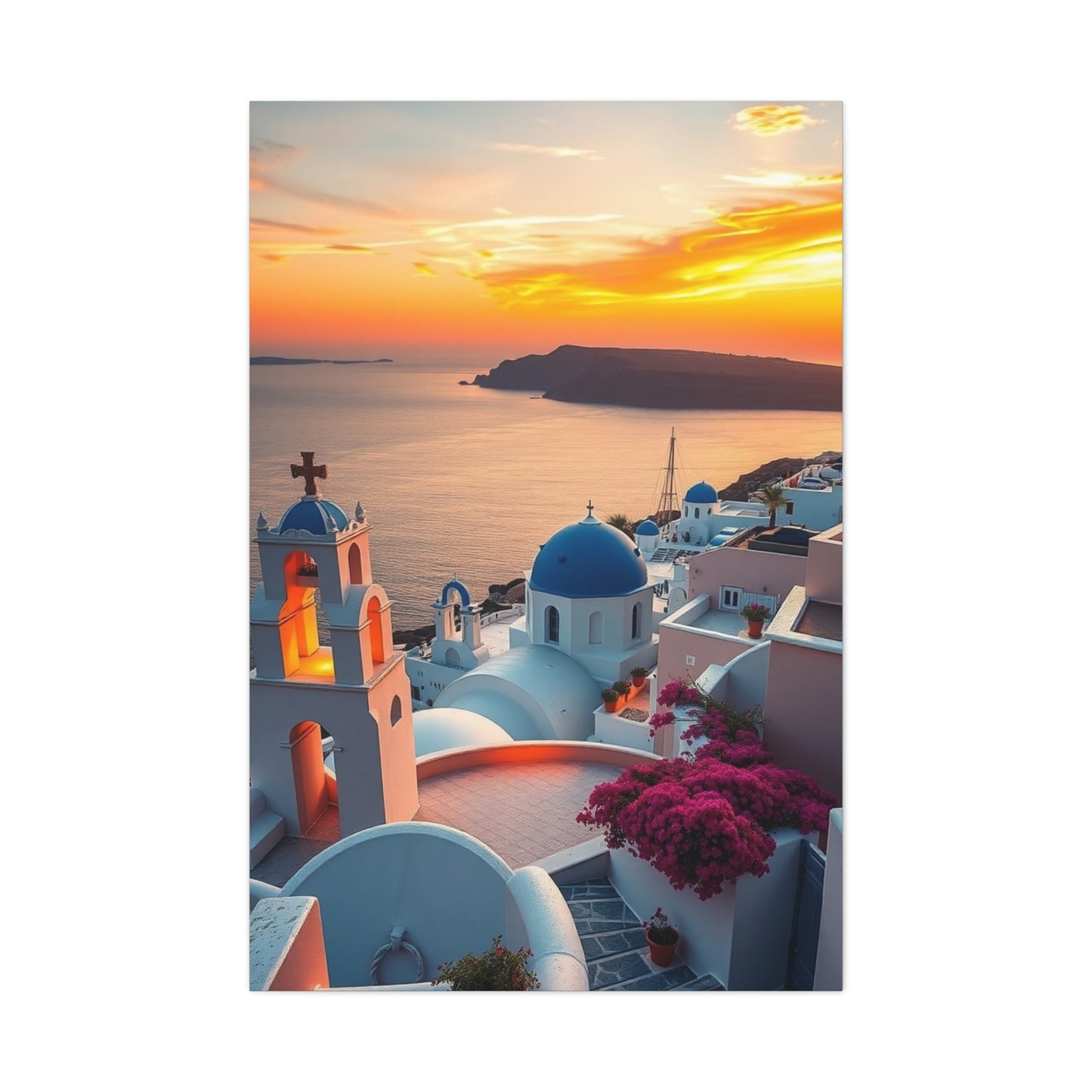 Santorini Art Supreme Gallery Wall Art & Canvas Print