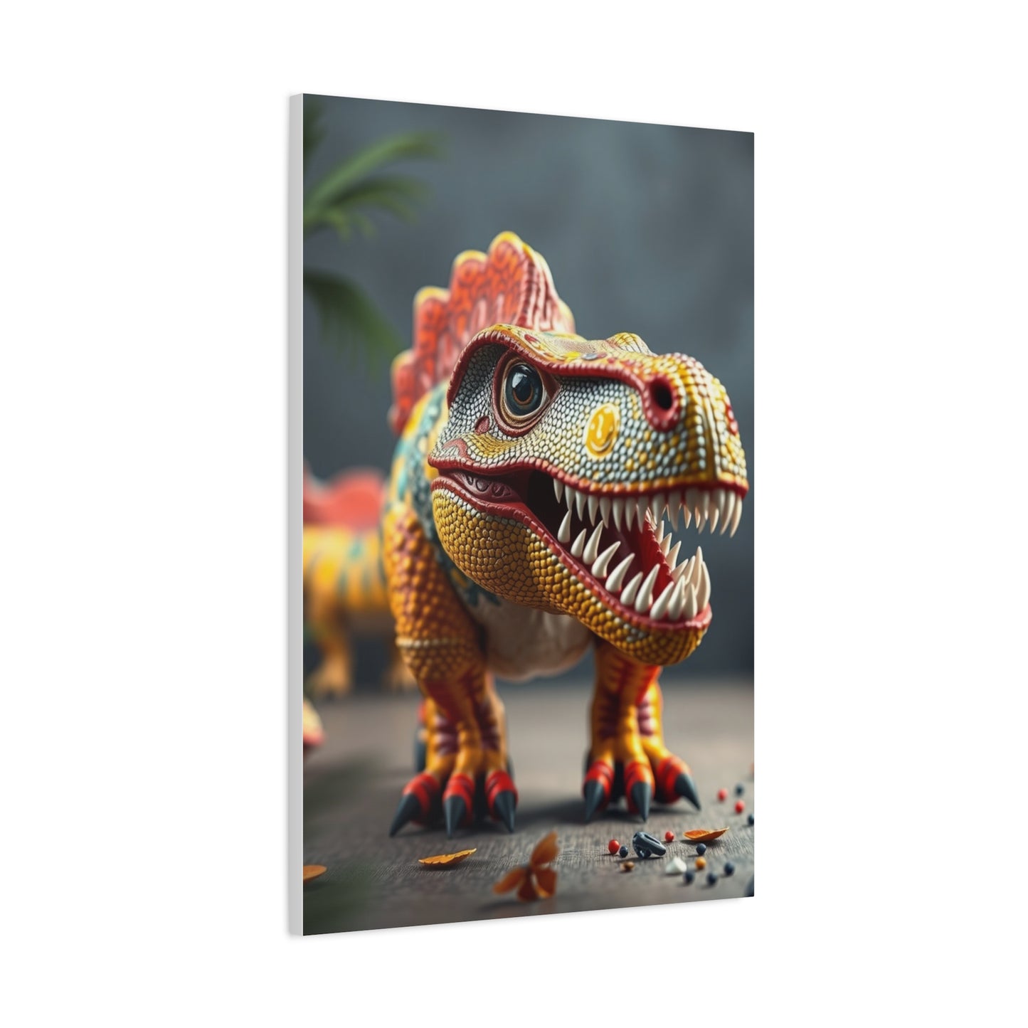 Kid’s Dinosaur Art Luxury Canvas Wall Art & Canvas Print