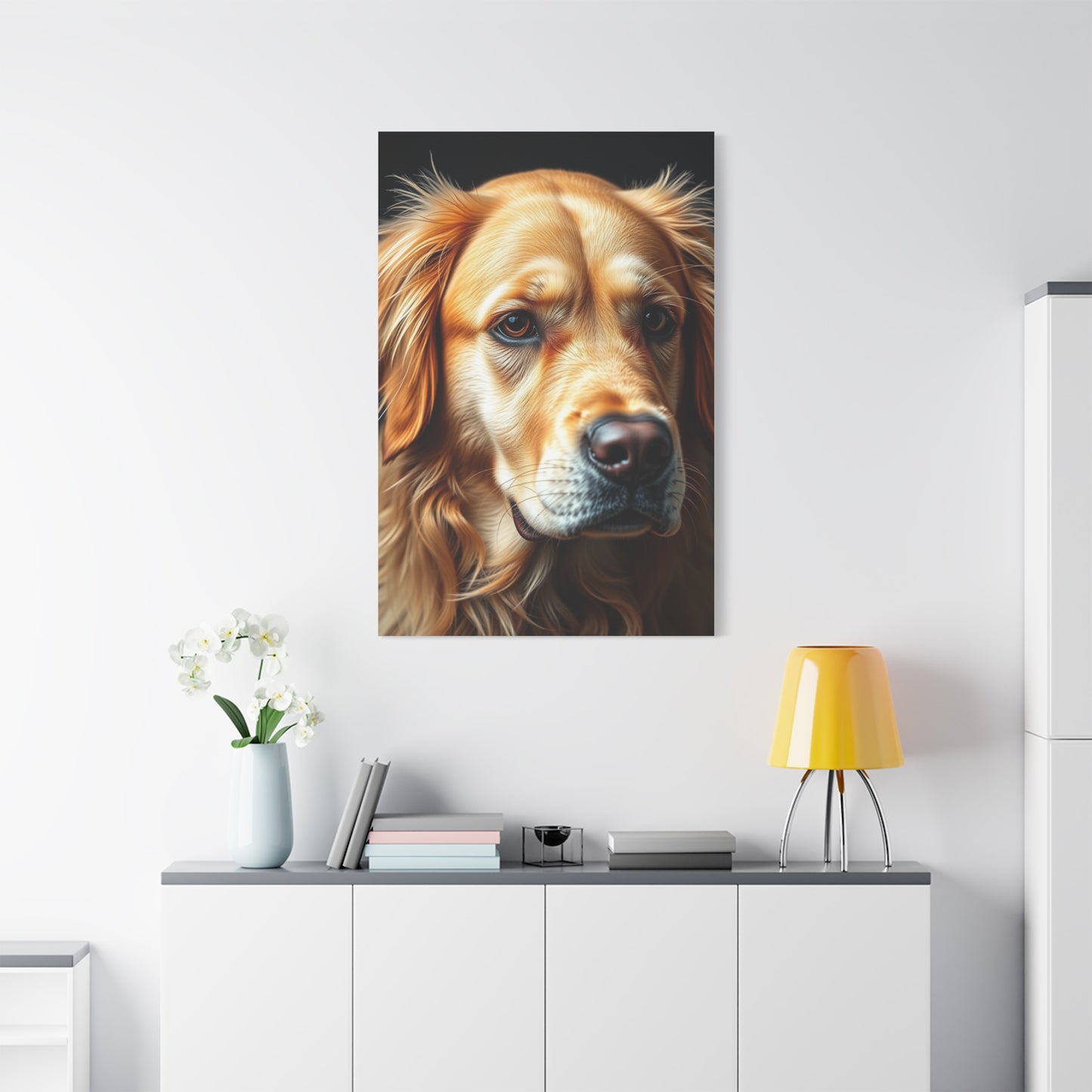 Supreme Golden Retriever Art Collection Wall Art & Canvas Print