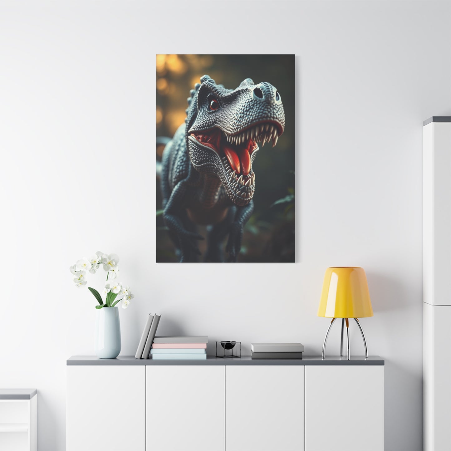 Masterpiece Dinosaur Art Vision Wall Art & Canvas Print