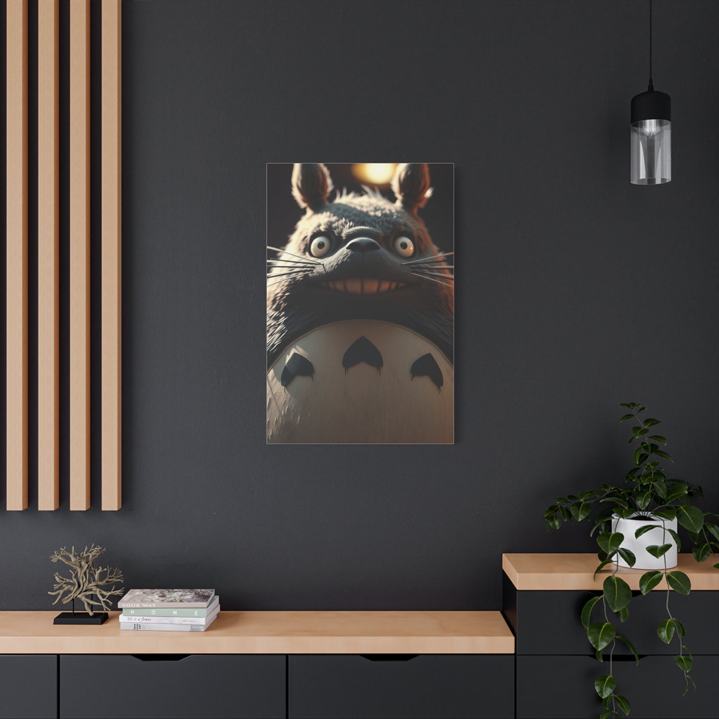 Masterpiece Totoro  Art Vision Wall Art & Canvas Print