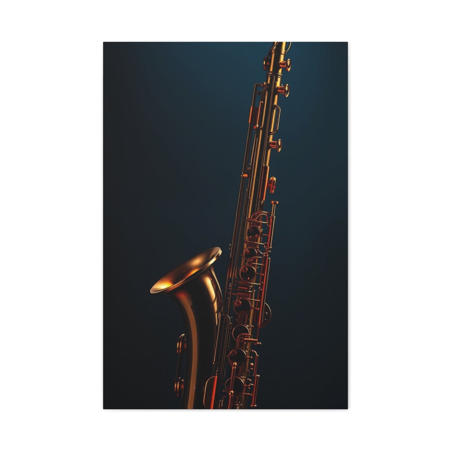 Saxophone Art Supreme Gallery Wall Art & Canvas Print