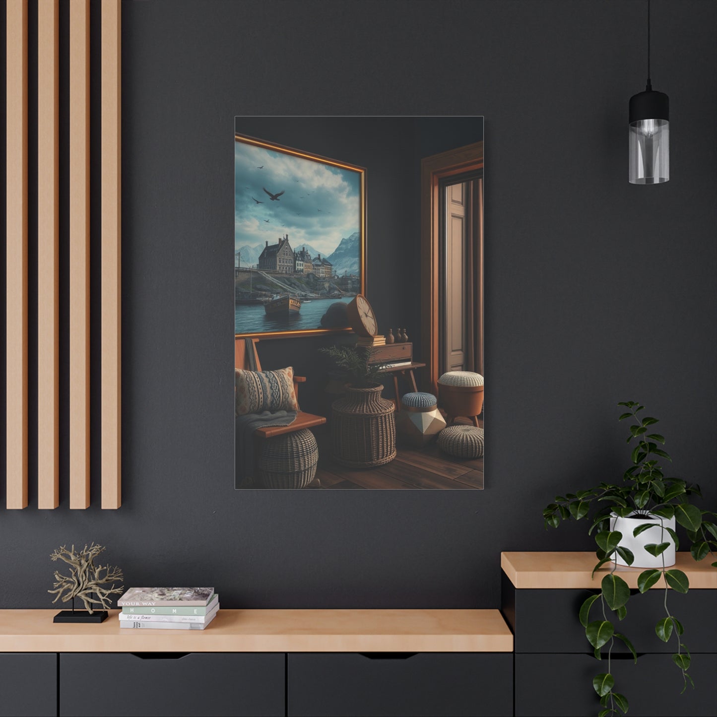 Fjord Whisper Tapestry