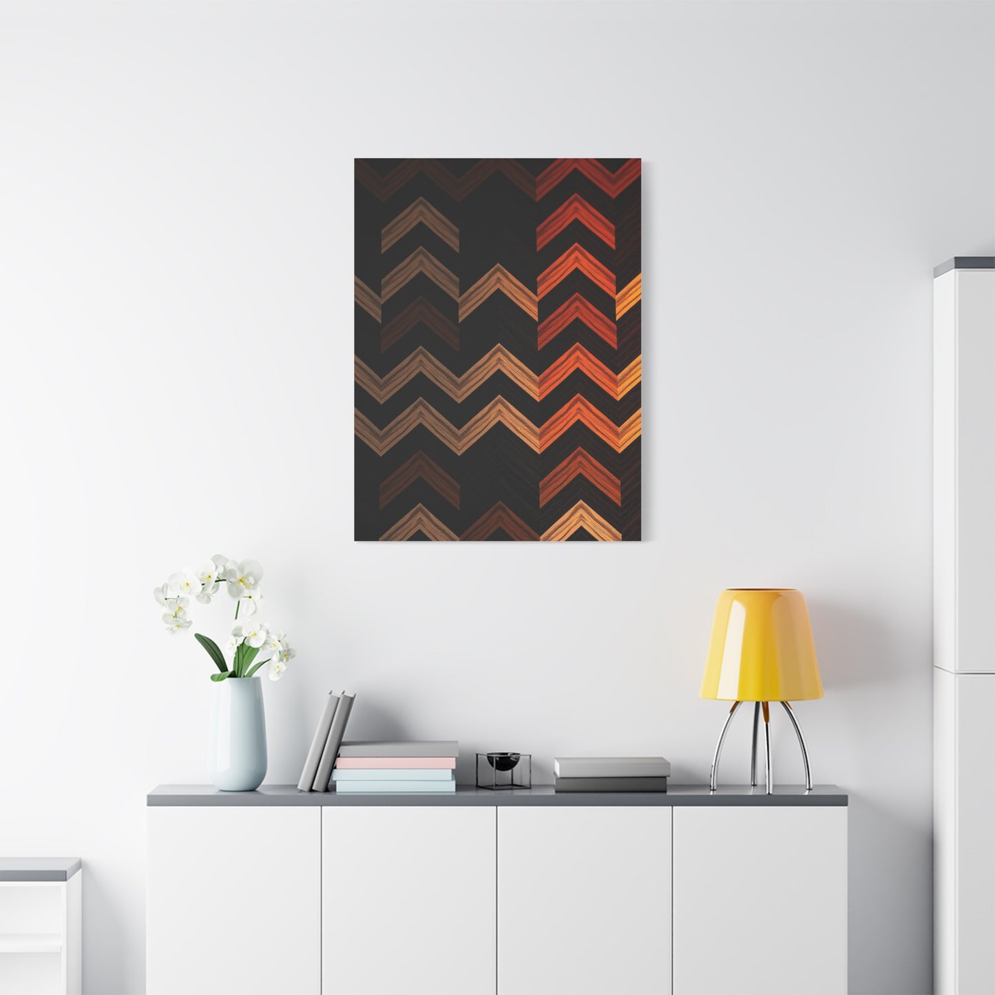 Supreme Chevron Pattern Art Collection Wall Art & Canvas Print