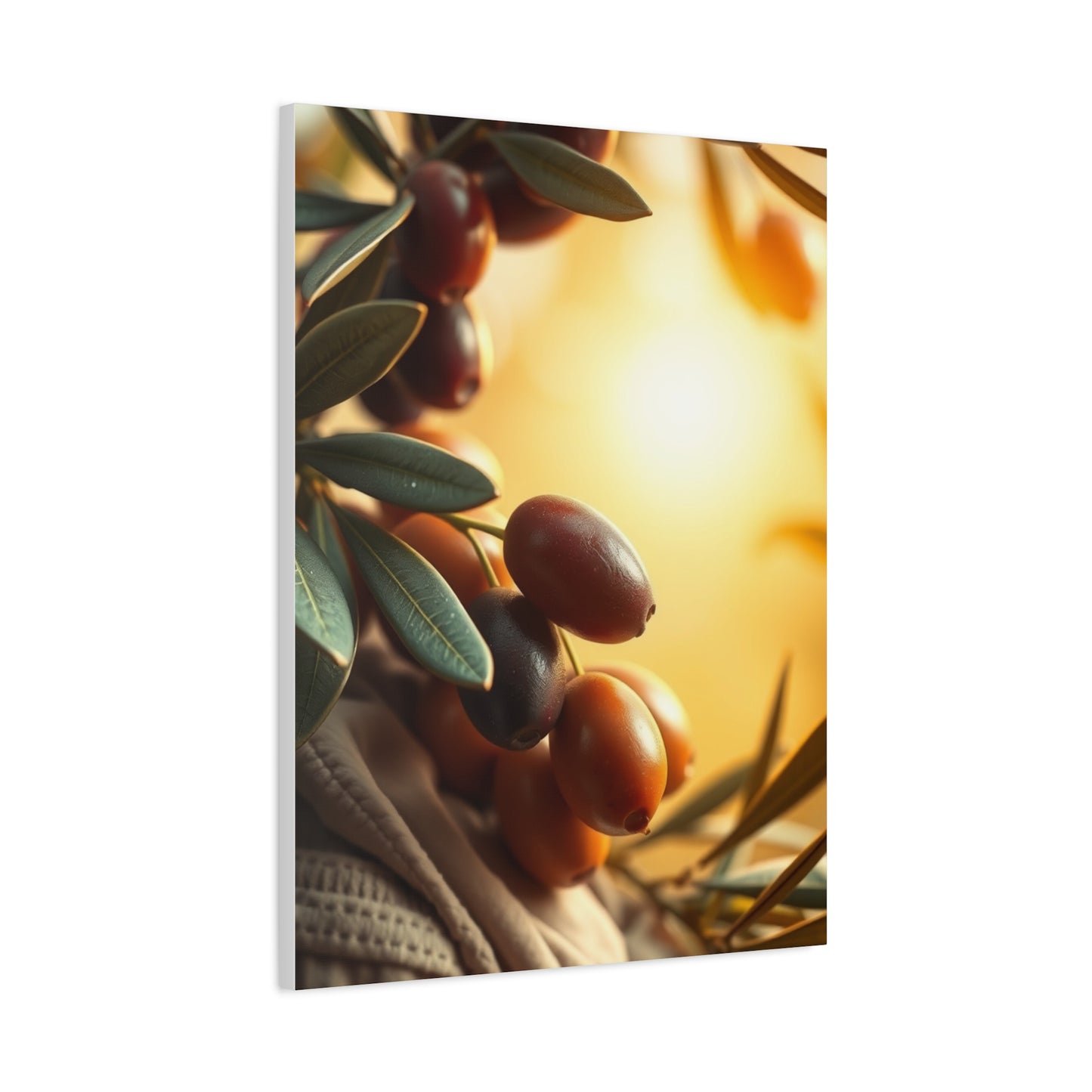 Luminous Olive Masterpiece