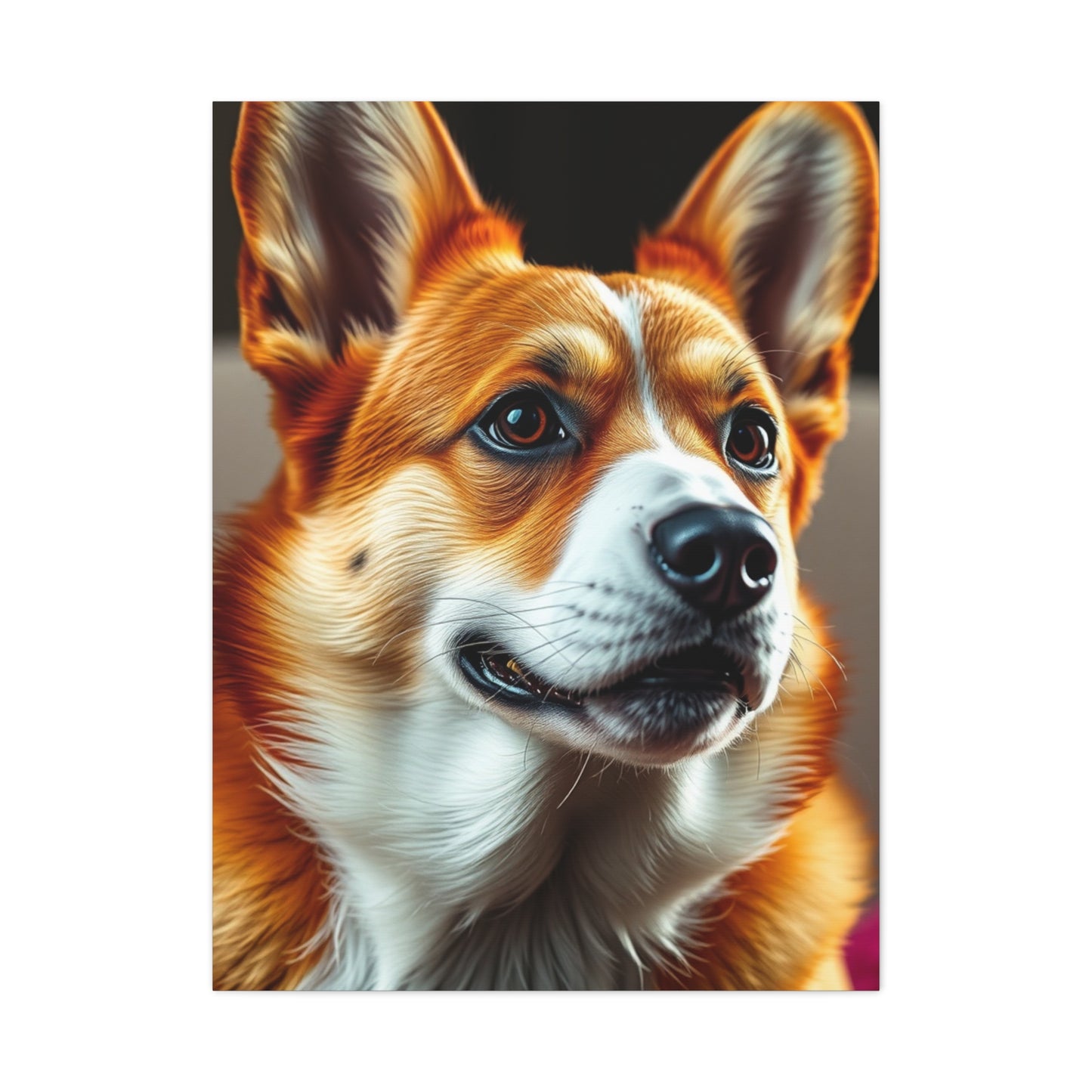 Supreme Corgi Dog Art Collection Wall Art & Canvas Print