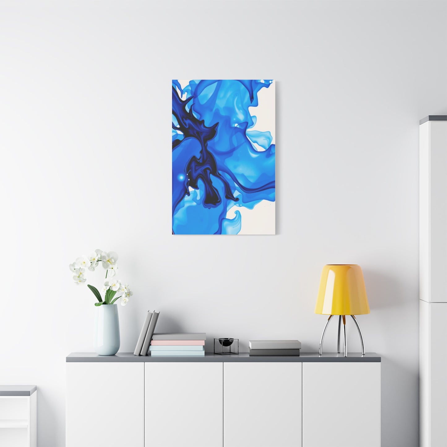 Supreme Blue Abstract Art Collection Wall Art & Canvas Print