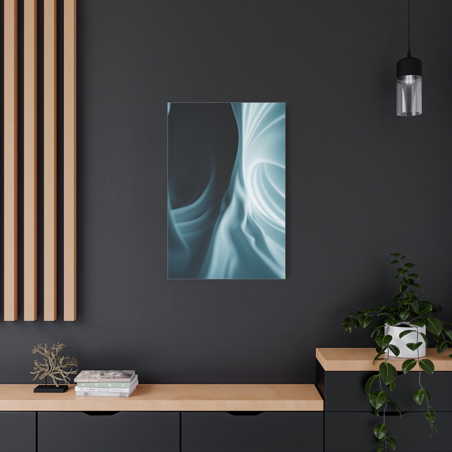 Masterpiece Gray & White Art Vision Wall Art & Canvas Print