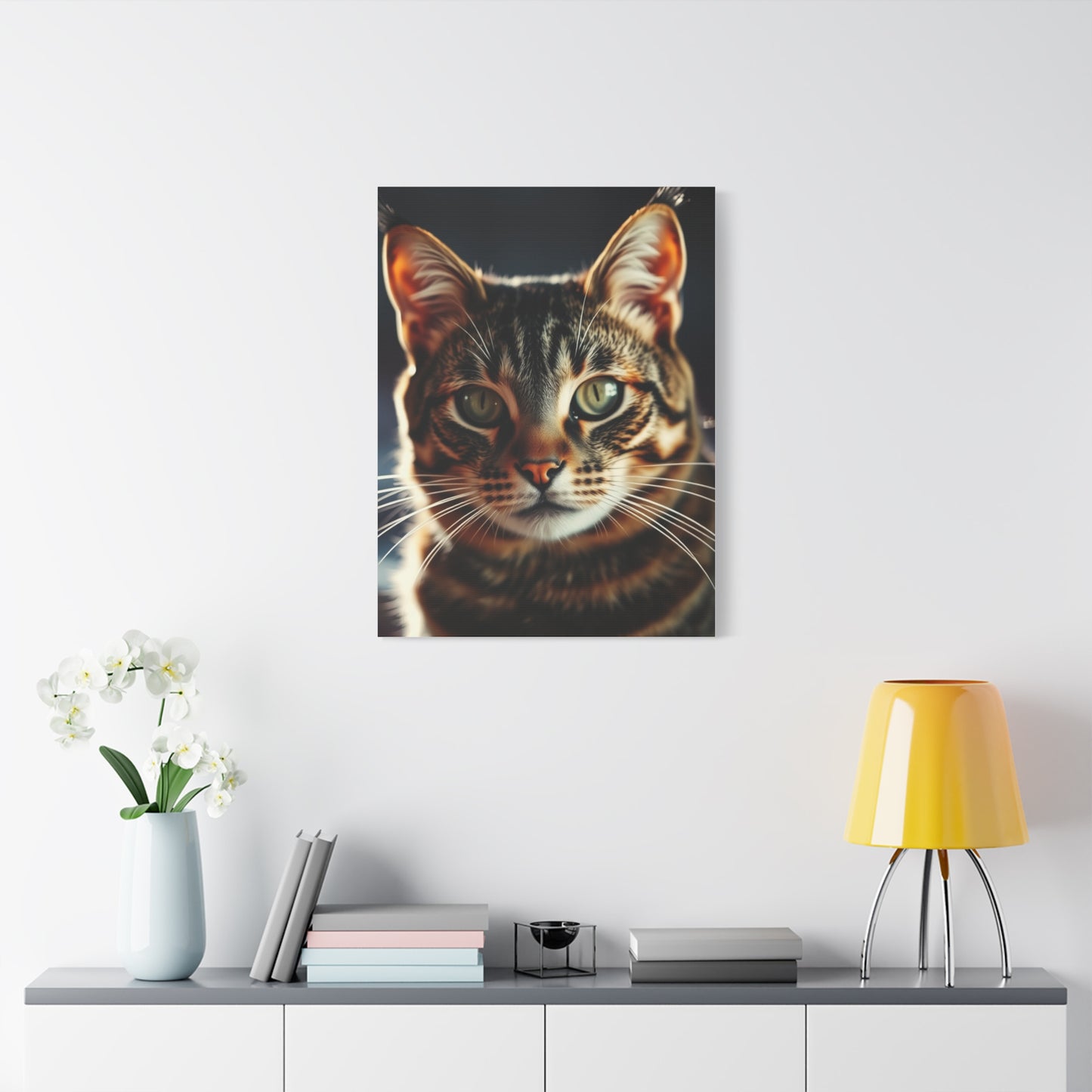 Elite Tabby Cat Art Vision Wall Art & Canvas Print