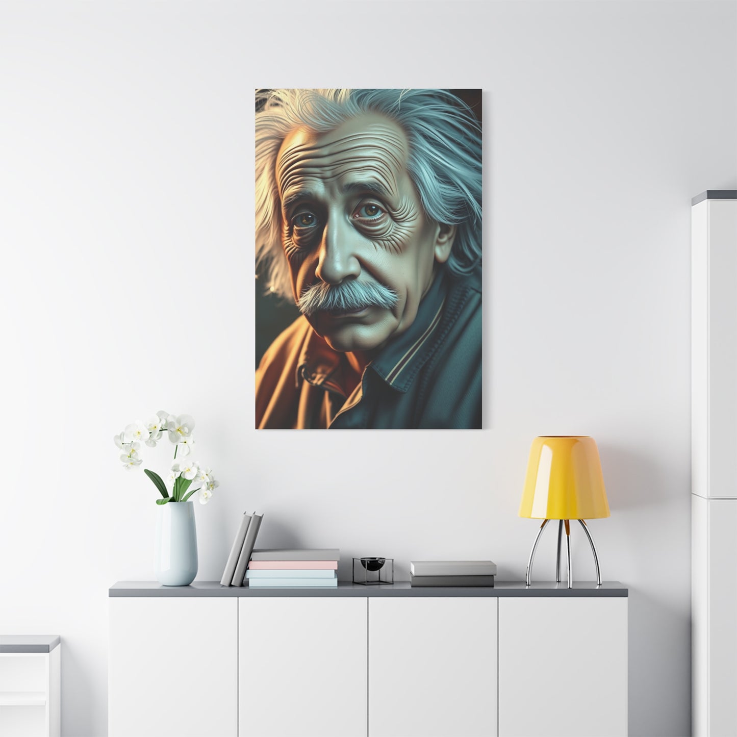 Masterpiece Albert Einstein Art Vision Wall Art & Canvas Print