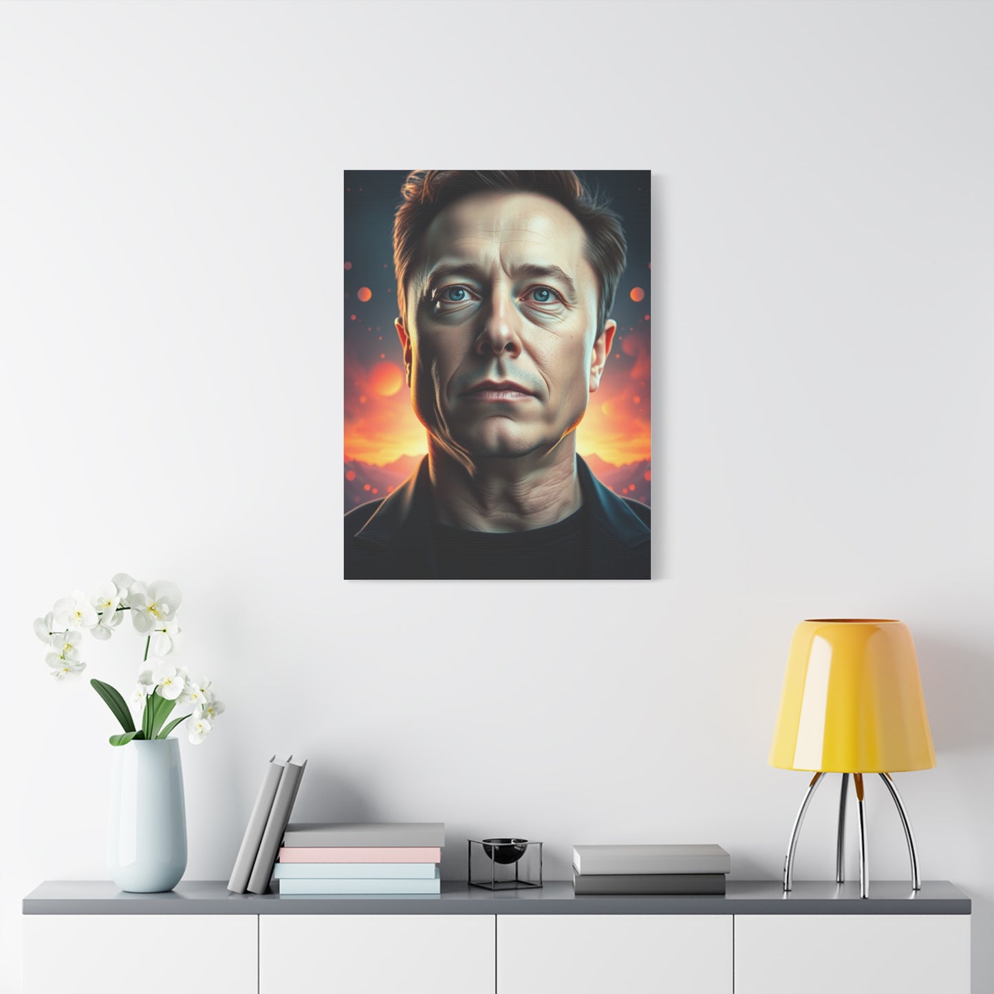 Elon Musk Art Refined Canvas Wall Art & Canvas Print