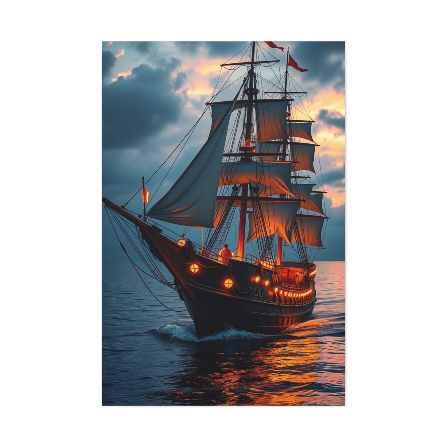 Ship Art Supreme Gallery Wall Art & Canvas Print