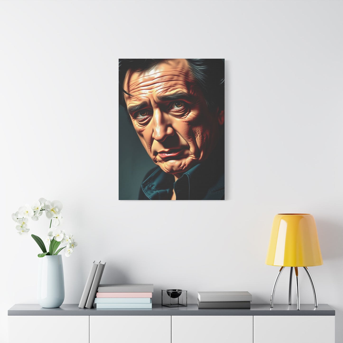 Johnny Cash Art Refined Canvas Wall Art & Canvas Print