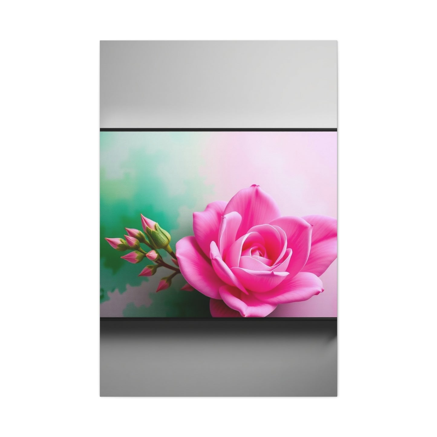 Green & Pink Canvas Art Refined Canvas Wall Art & Canvas Print