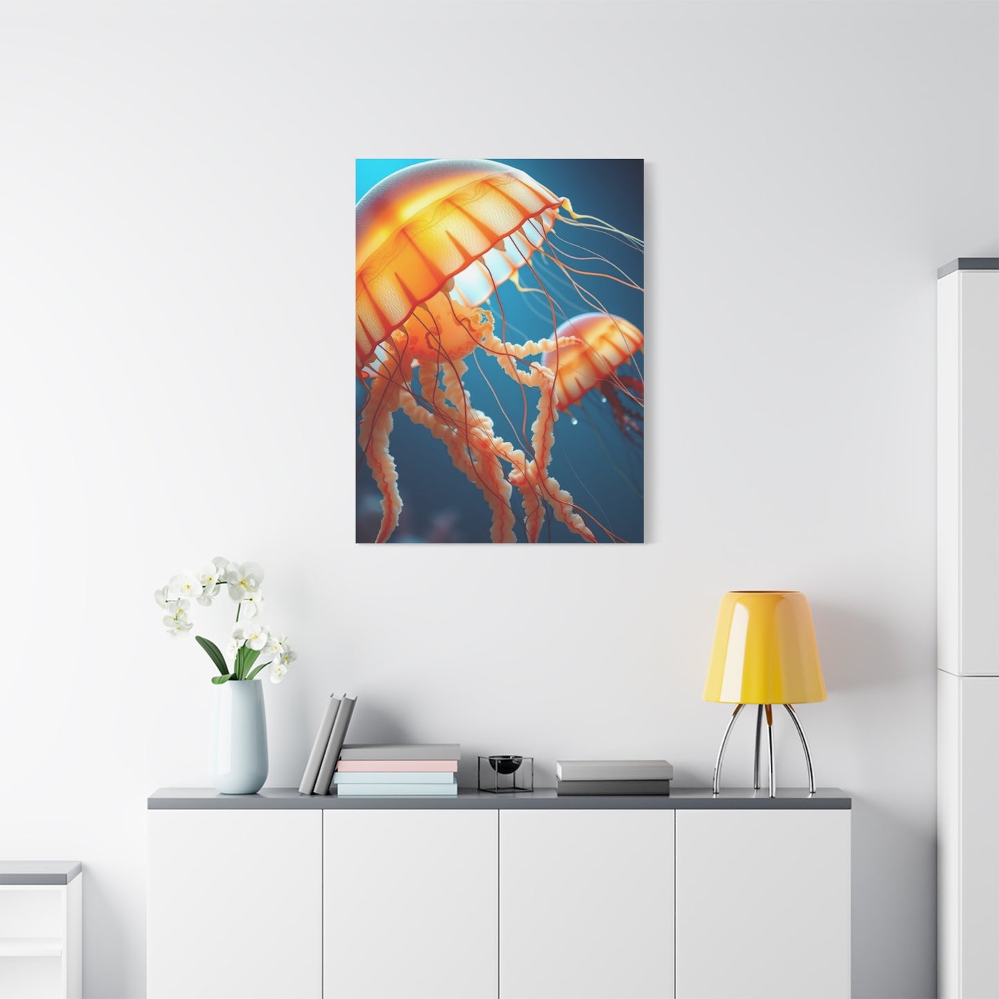 Masterpiece Jellyfish Art Vision Wall Art & Canvas Print