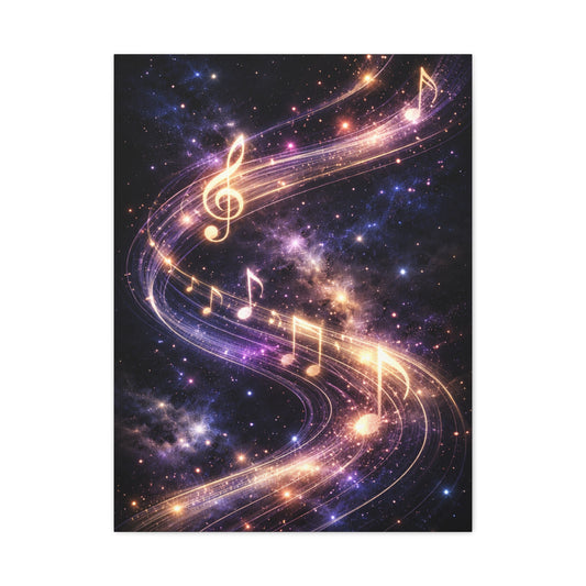 Celestial Symphony Flow Wall Art & Canvas Print