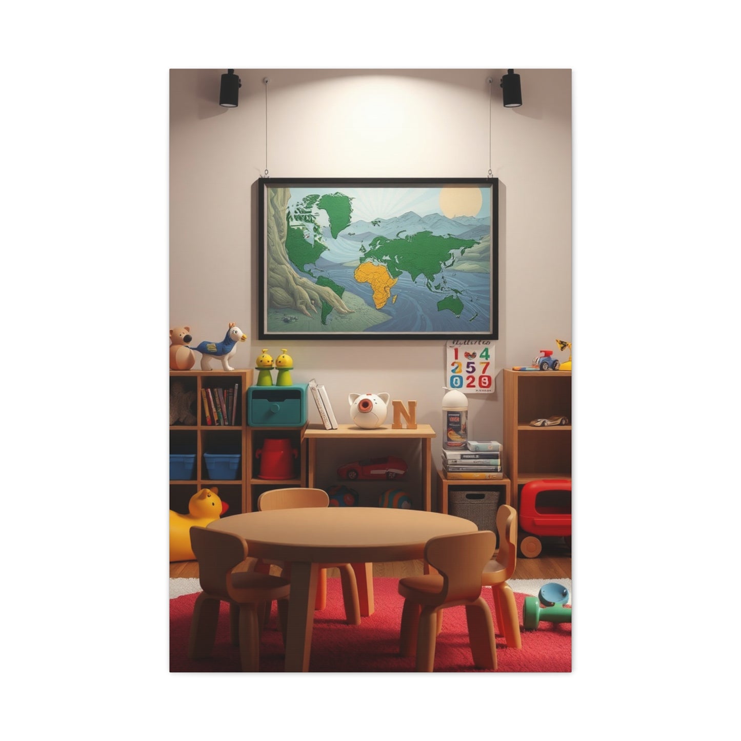 Elite Kids Playroom Art Vision Wall Art & Canvas Print