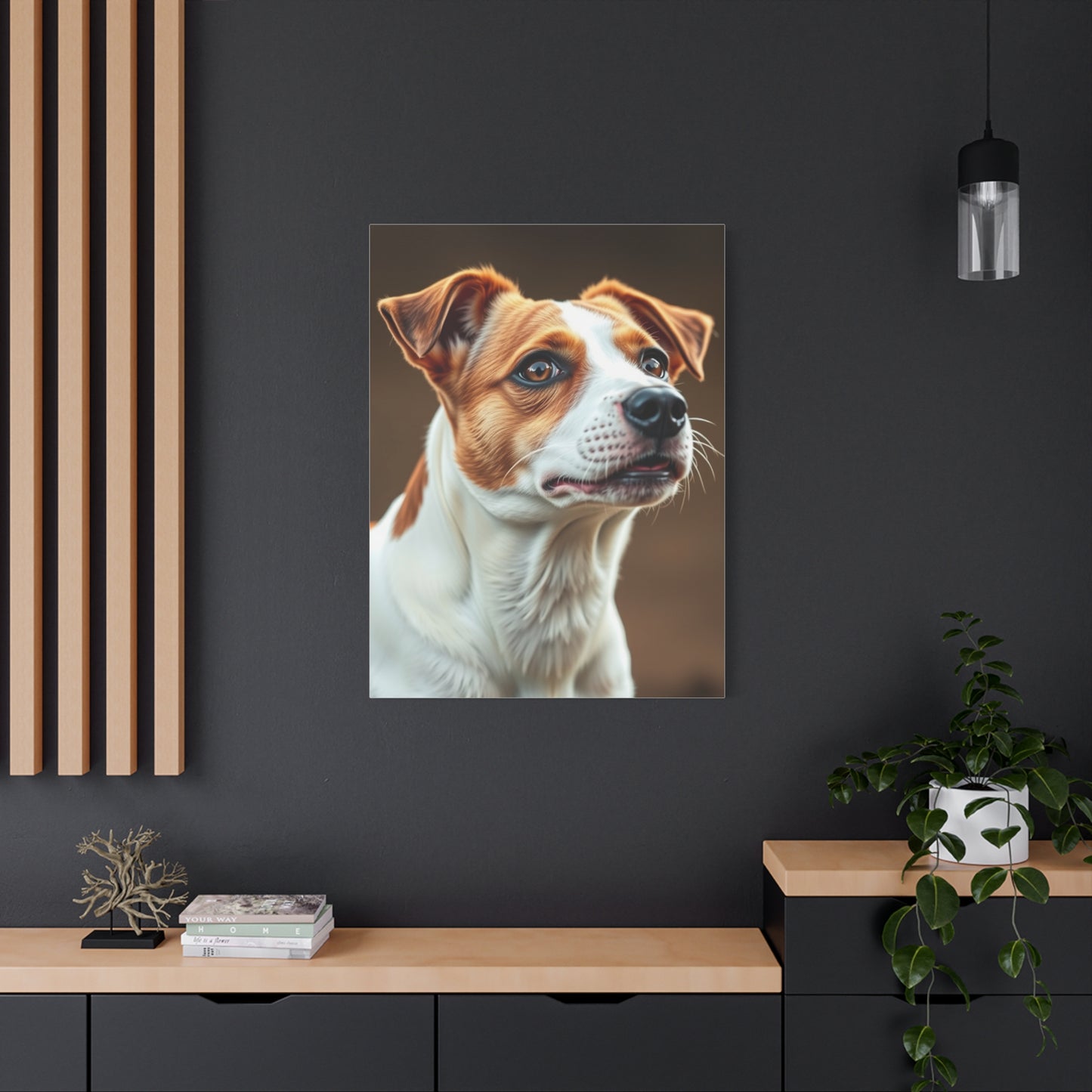 Masterpiece Jack Russell Terrier Art Vision Wall Art & Canvas Print