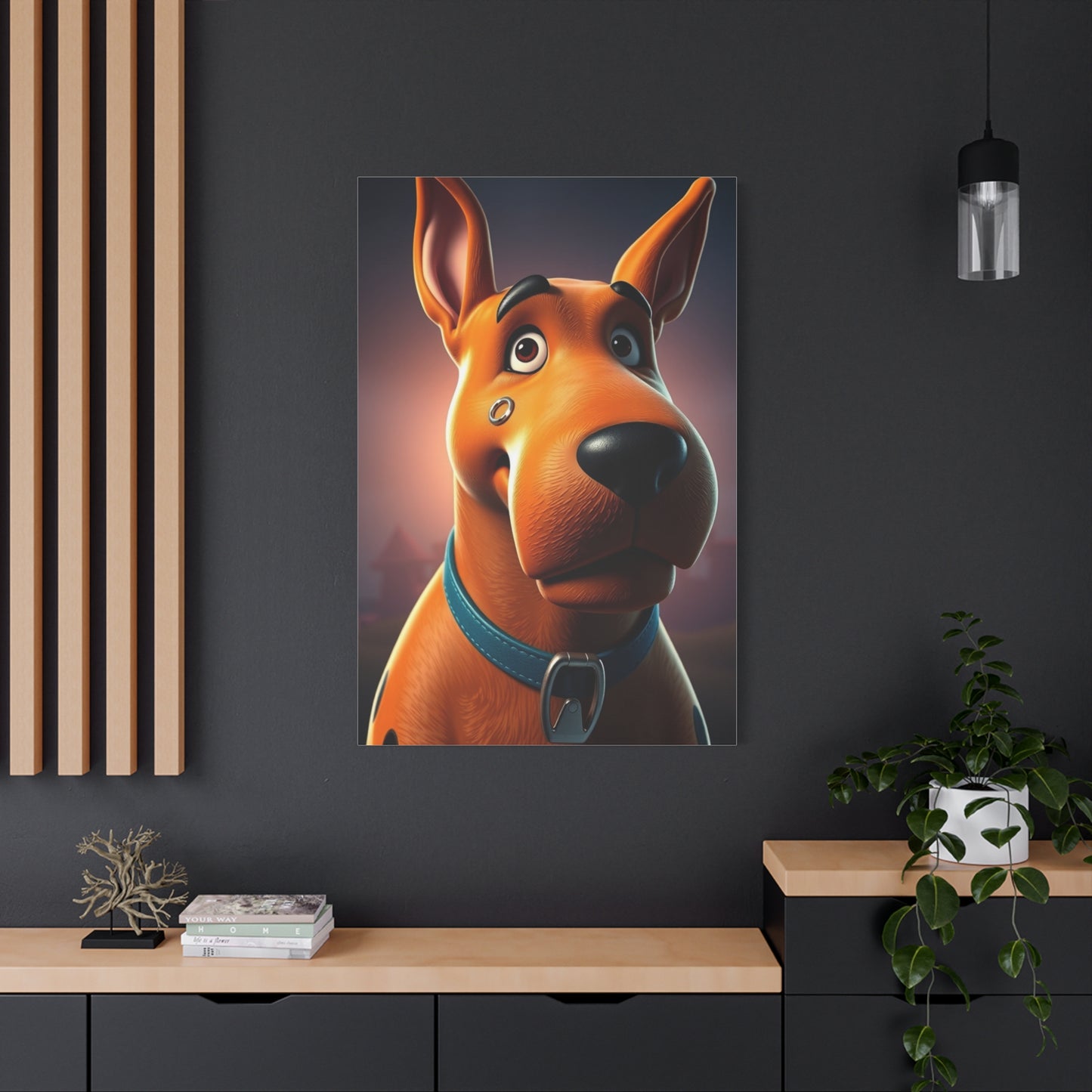 Supreme Scooby-Doo (TV Series) Characters Art Collection Wall Art & Canvas Print