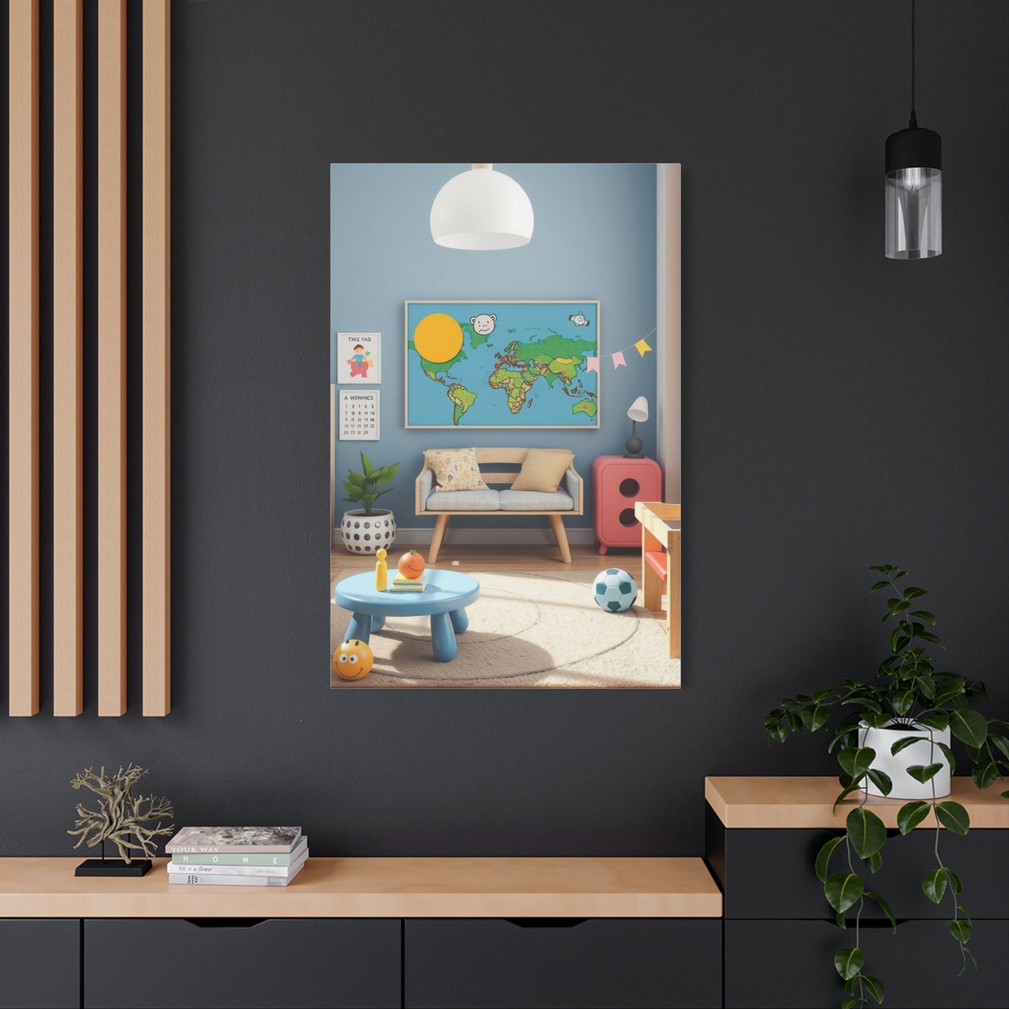 Kids Playroom Art Supreme Gallery Wall Art & Canvas Print