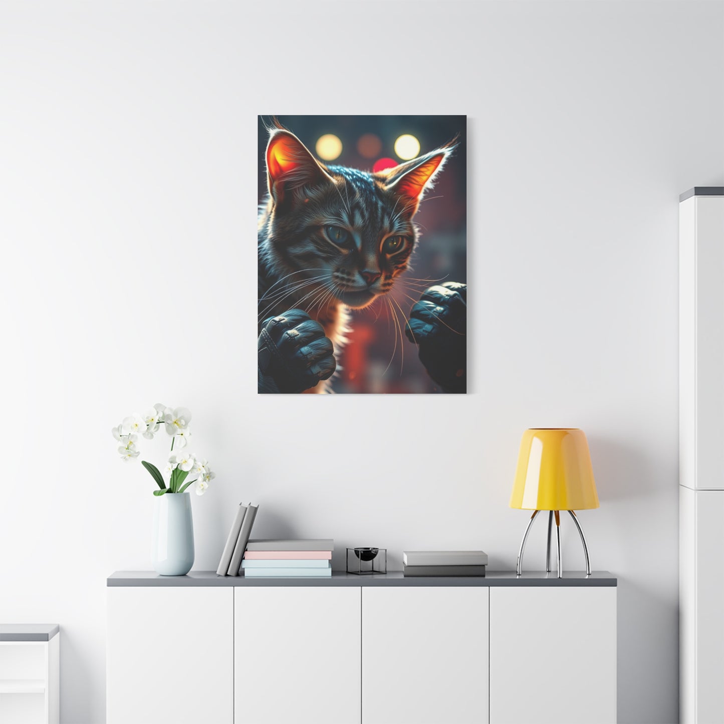 Supreme Catfight Art Collection Wall Art & Canvas Print