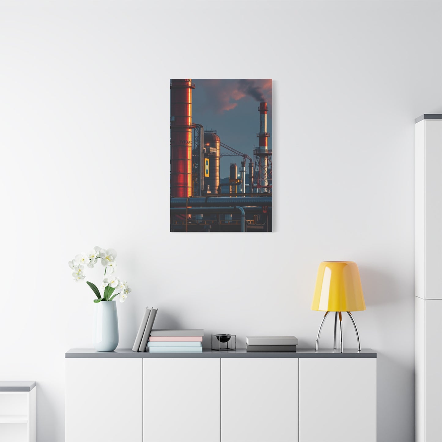 Industrial Art Refined Canvas Wall Art & Canvas Print