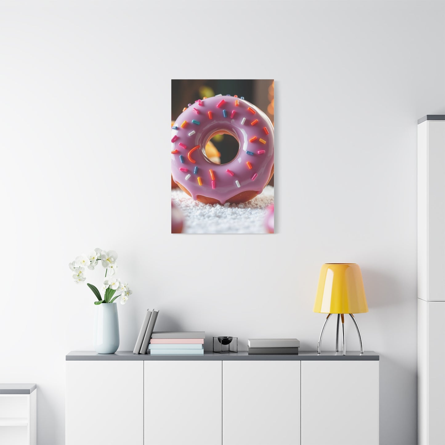 Elite Donut Art Vision Wall Art & Canvas Print