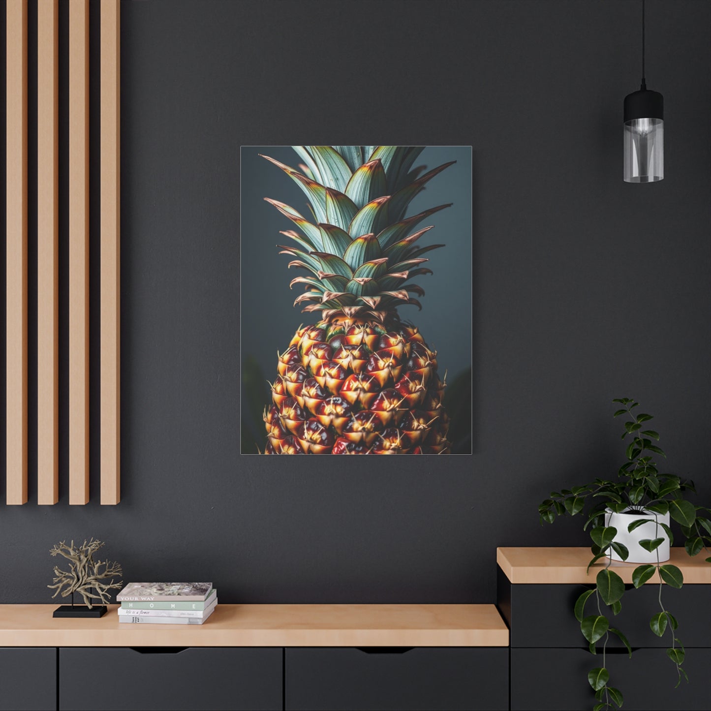 Masterpiece Pineapple Art Vision Wall Art & Canvas Print