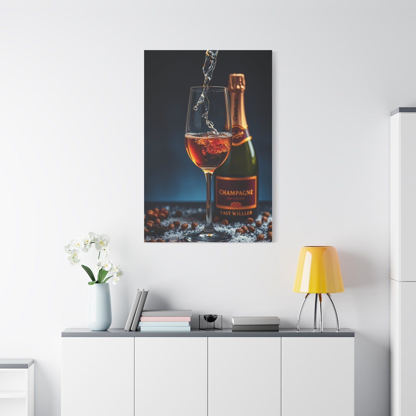 Supreme Champagne Art Collection Wall Art & Canvas Print