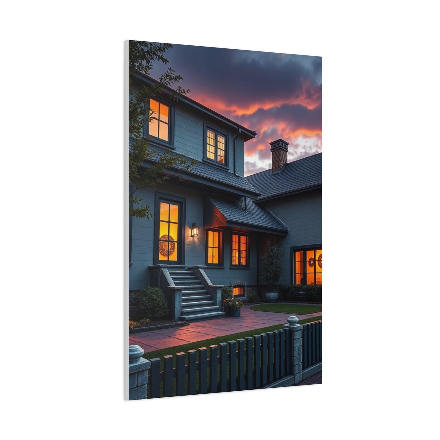 House & Dwelling Art Luxury Canvas Wall Art & Canvas Print