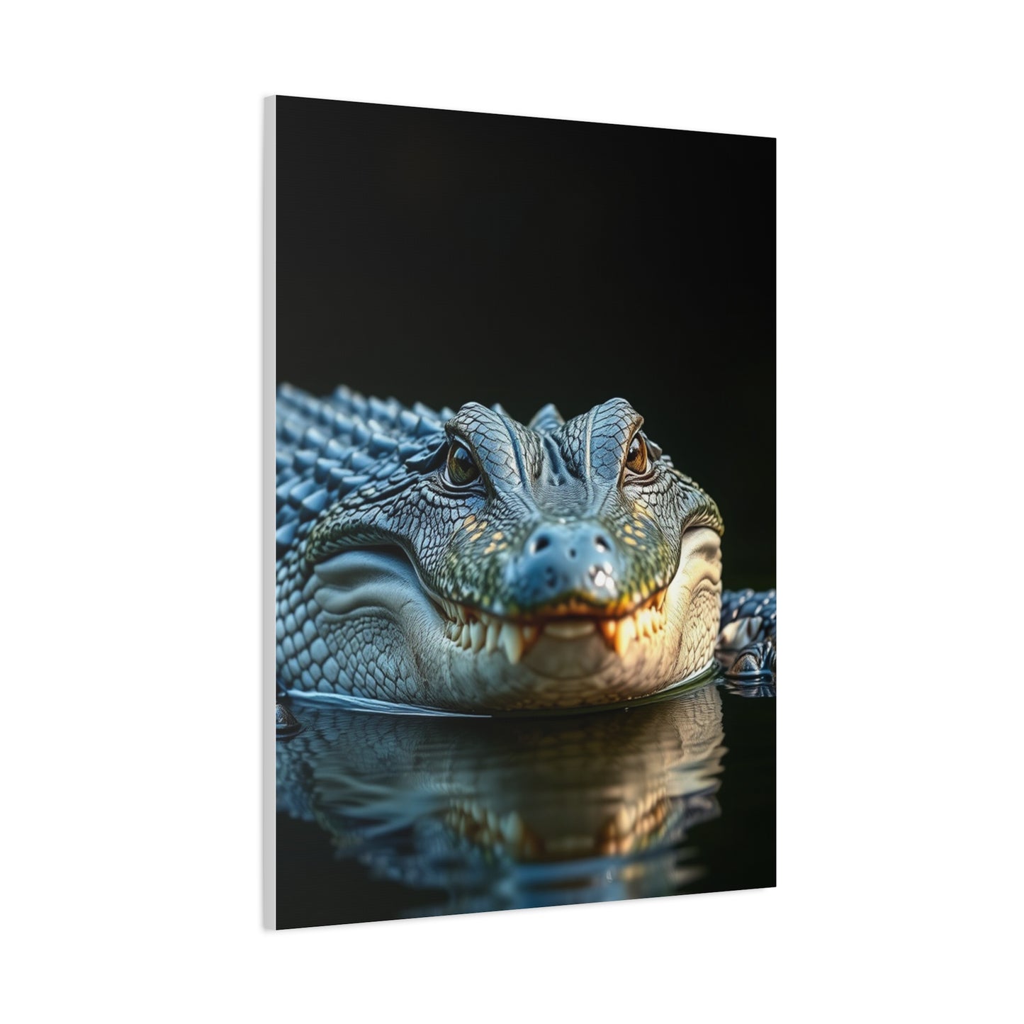 Crocodile & Alligator Art Refined Canvas Wall Art & Canvas Print