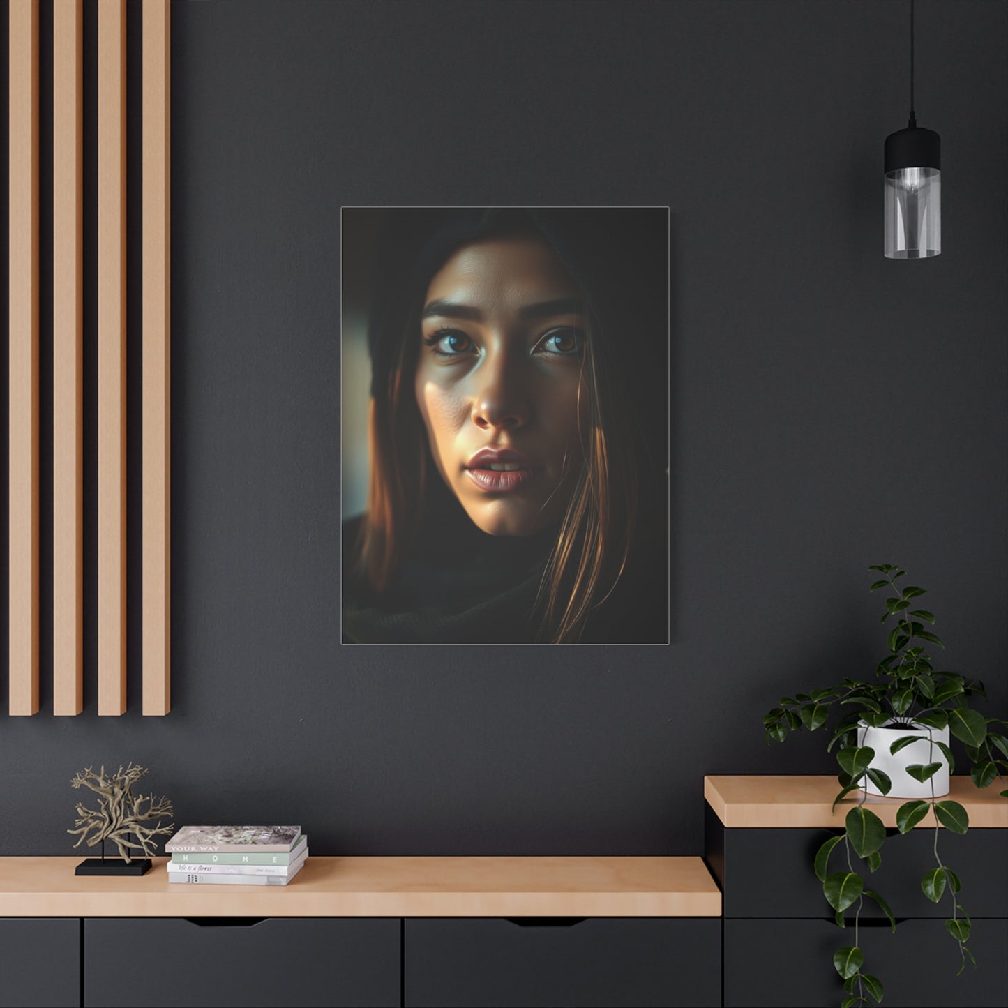 Faceless Portraits Art Luxury Canvas Wall Art & Canvas Print