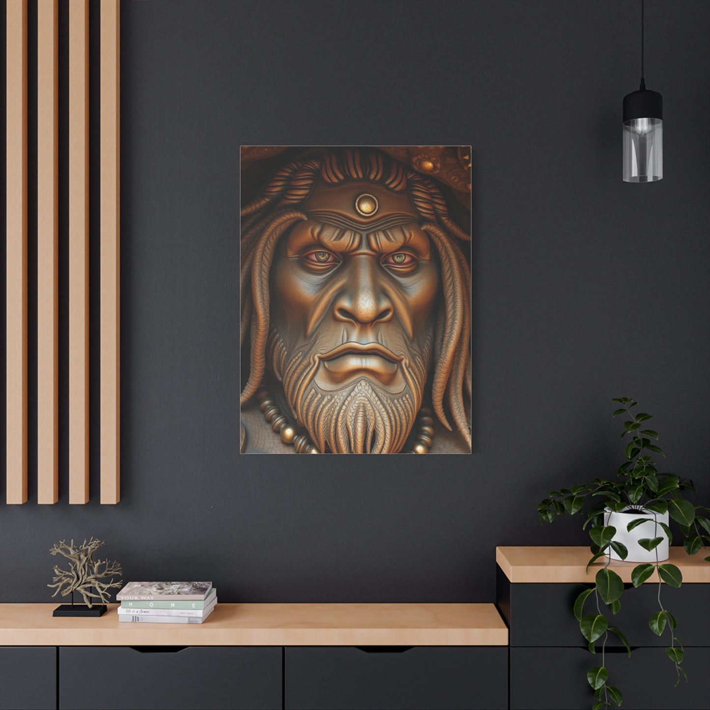 Elite Cave Man Art Vision Wall Art & Canvas Print